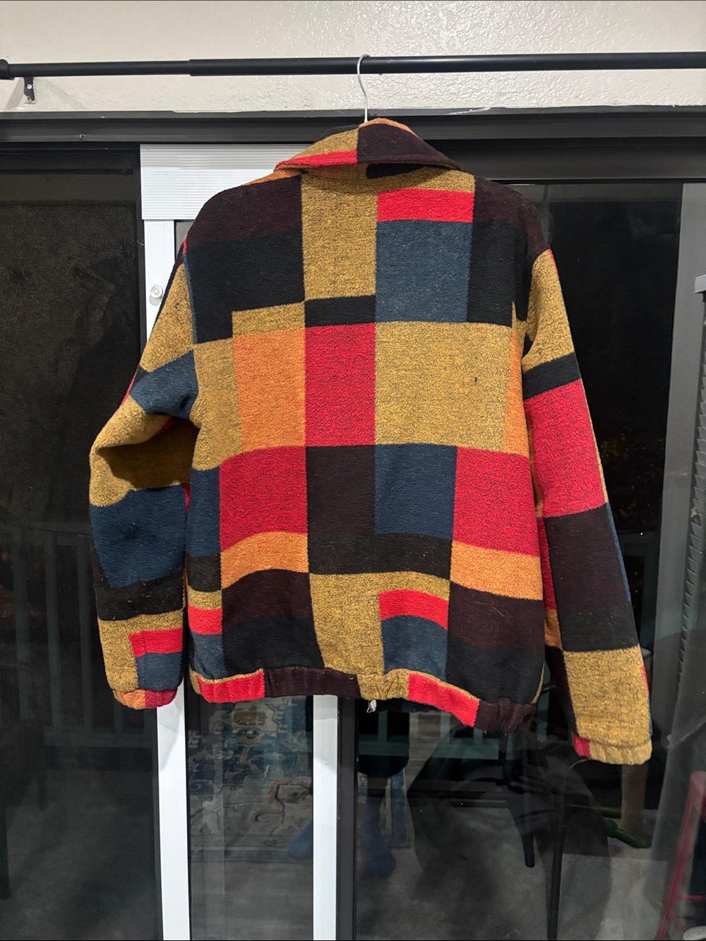 Urban Outfitters Colorblock Wool Blend Jacket - Multicolor - Picture 2 of 2